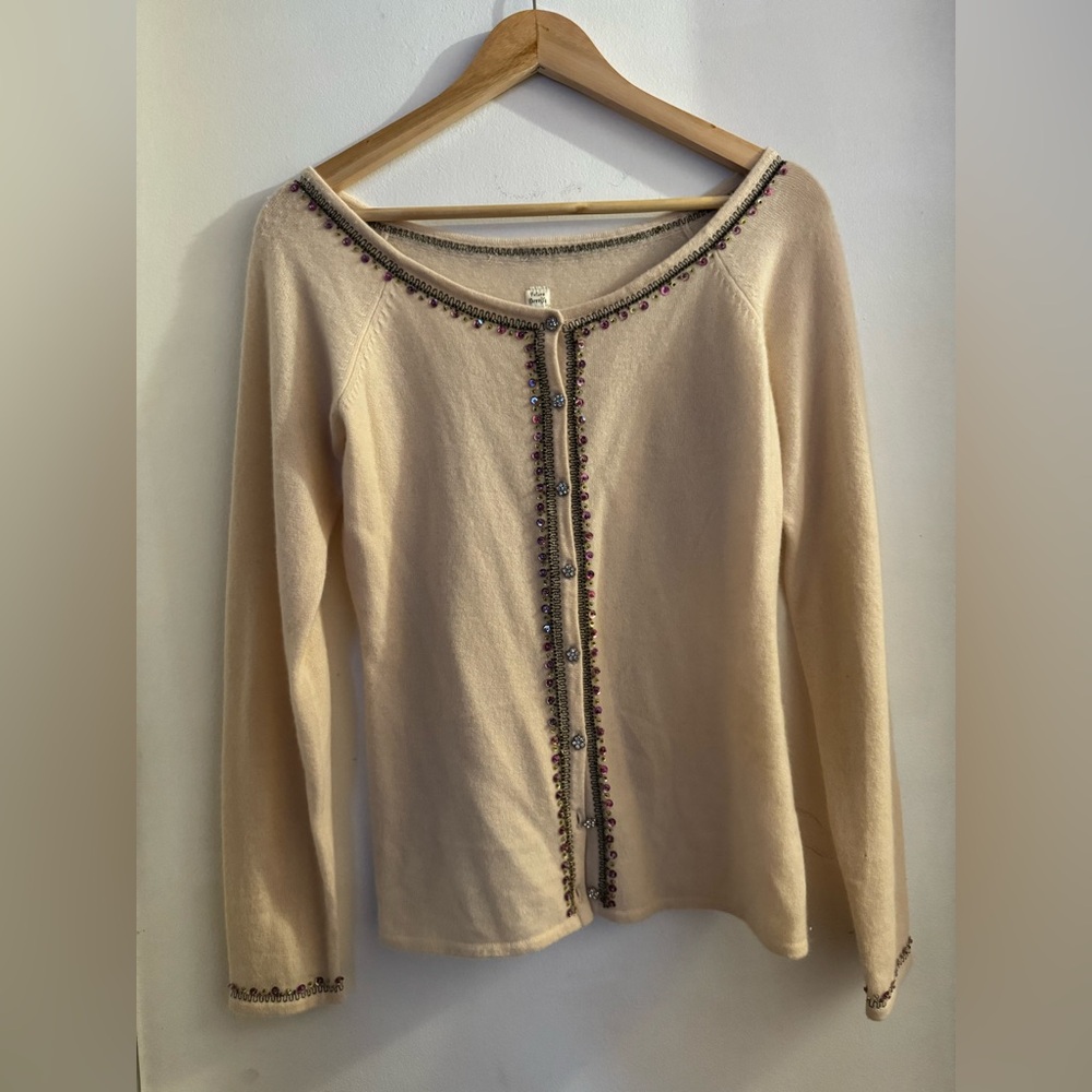 Cashmere sequin sweater